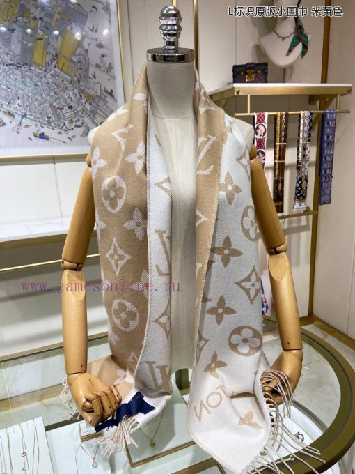High end customized Louis Vuitton L logo original small scarf original 11 customization, Thehtk7jbq0 - Image 23