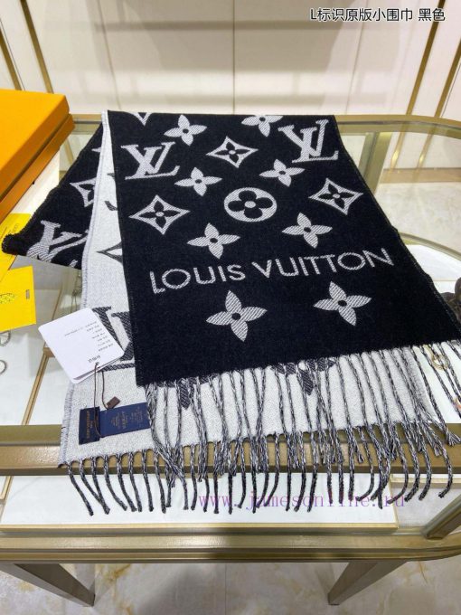 High end customized Louis Vuitton L logo original small scarf original version 11 customizatwpwfe3hd - Image 6