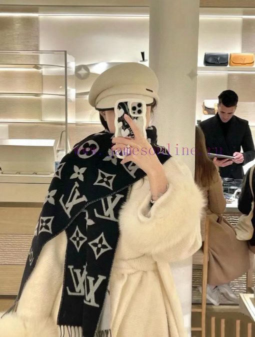High end customized Louis Vuitton L logo original small scarf original version 11 customizatwpwfe3hd - Image 14