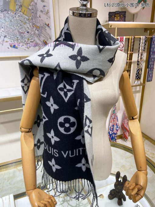 High end customized Louis Vuitton L logo original small scarf original version 11 customizatwpwfe3hd - Image 22