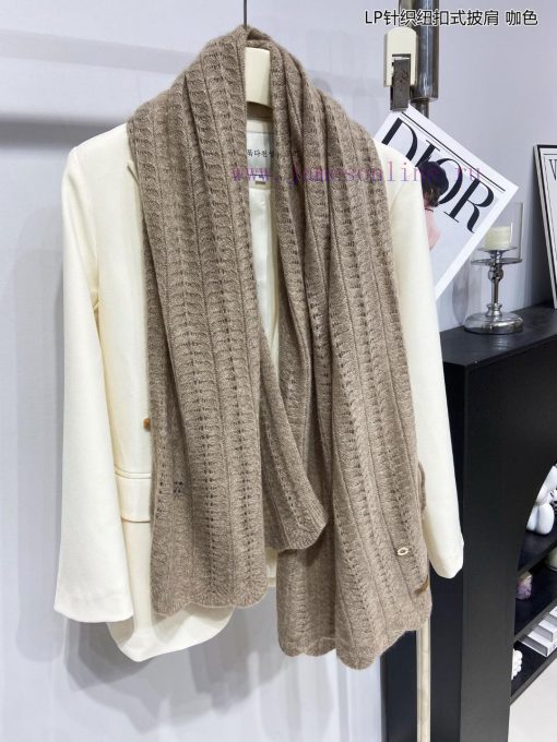 Piana LP Knitted Button style Shawl LP Cashmere Family, the new aristocrat in the cashmere itxn3ajki - Image 8
