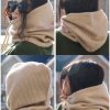 The newly released Loro Piana Beef LP hooded scarf is both a scarf and a hat, with an elastilbb43k8k