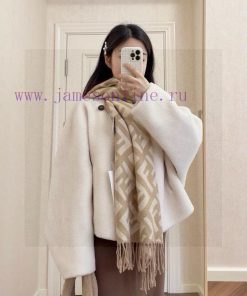 Hot Runout King Series FF Letter Old Flower Long Scarves The hottest scarves on the Internetsqteijhu