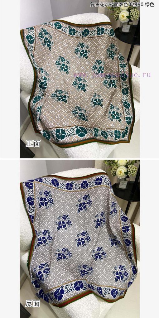 The new cashmere model is said to look good and recommended by Toribechi retro floral doubleegrhp1gk - Image 10