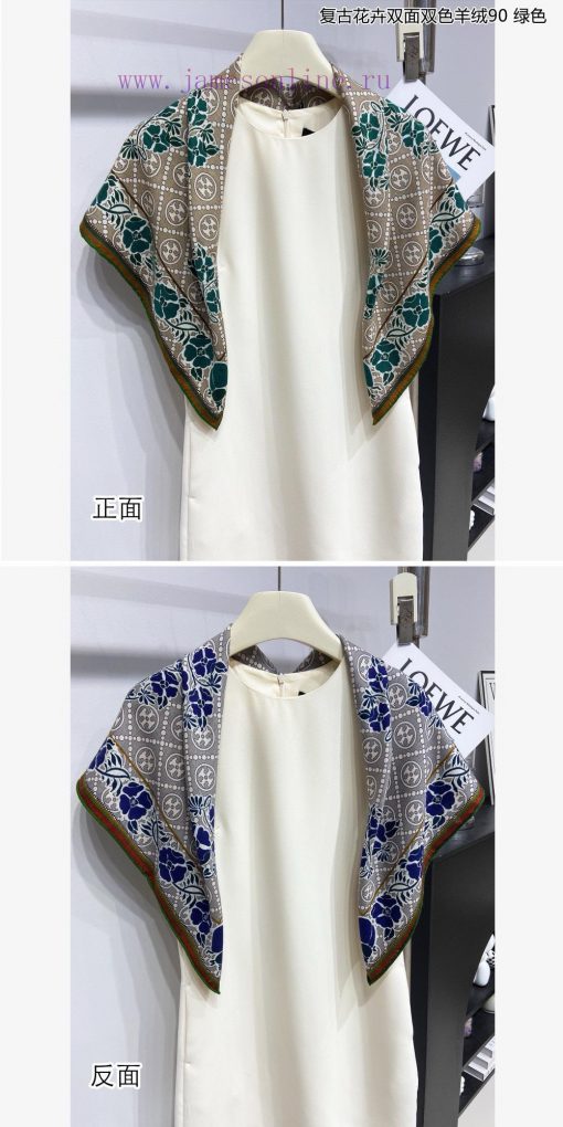 The new cashmere model is said to look good and recommended by Toribechi retro floral doubleegrhp1gk - Image 19