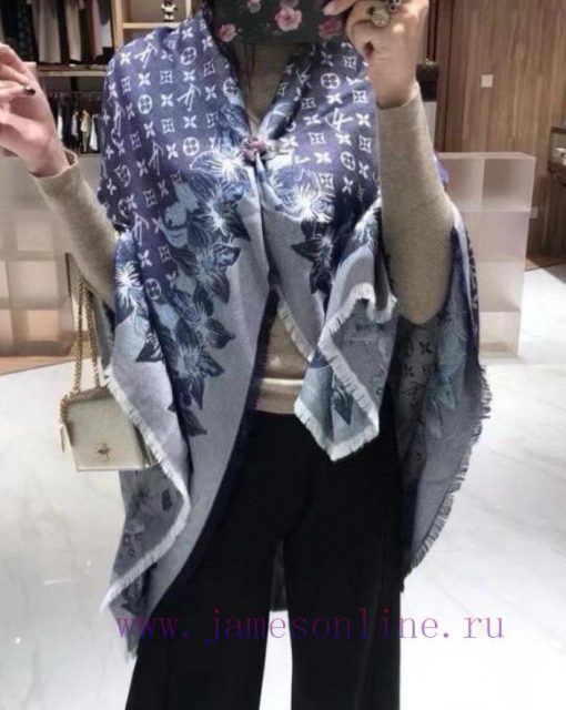 High end customized genuine praise for L Silver Thread Lace Square Scarf 140 Cashmere Square7x25790r - Image 16