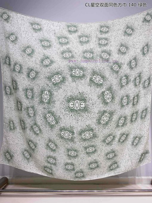 High end customized Celine CL Starry Sky Double sided Same color Square Scarf 140 is recommepa8v5z9v - Image 4