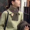 Newly launched Loro Piana Bull Product LP Cross Solid Color Multi functional Scarf, can be wjij21kn5