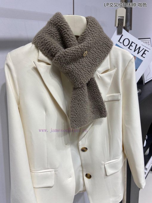 Newly launched Loro Piana Bull Product LP Cross Solid Color Multi functional Scarf, can be wjij21kn5 - Image 16