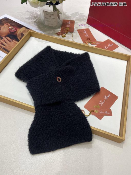 Newly launched Loro Piana Bull Product LP Cross Solid Color Multi functional Scarf, can be wudyctnm4 - Image 5