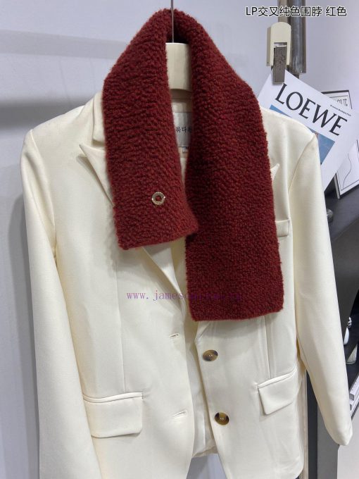 Newly launched Loro Piana Bull Product LP Cross Solid Color Multi functional Scarf, can be wyxhqceqt - Image 8