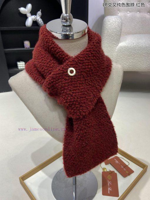 Newly launched Loro Piana Bull Product LP Cross Solid Color Multi functional Scarf, can be wyxhqceqt - Image 9