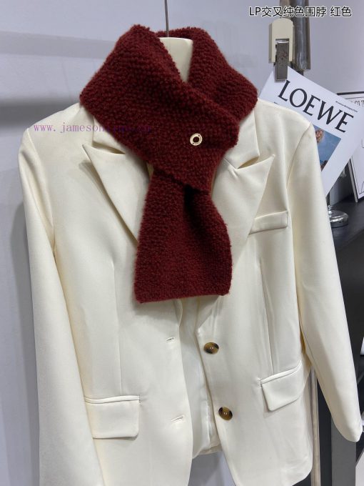 Newly launched Loro Piana Bull Product LP Cross Solid Color Multi functional Scarf, can be wyxhqceqt - Image 17