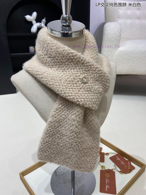Newly launched Loro Piana Bull Product LP Cross Solid Color Multi functional Scarf, can be w13067fzb - Image 6