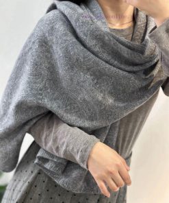 Piana LP Cashew Pattern Cashmere Long Scarf LP Cashmere Family, the new aristocrat in the ca8xwo7n5m