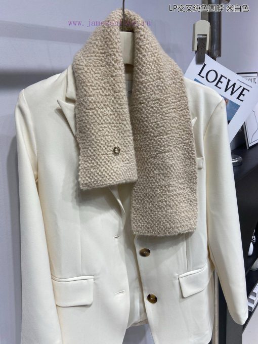 Newly launched Loro Piana Bull Product LP Cross Solid Color Multi functional Scarf, can be w13067fzb - Image 17