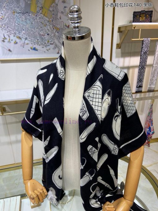 The new Chanel shoe bag printed with 140 cashmere square scarf is highly recommended by VIPsh16nl3wu - Image 8