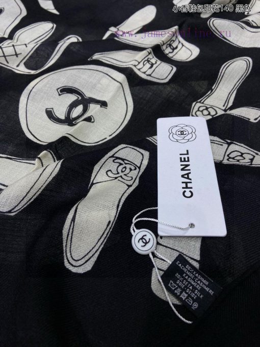 The new Chanel shoe bag printed with 140 cashmere square scarf is highly recommended by VIPsh16nl3wu - Image 9