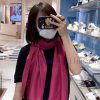 Gucci classic shawl GG letter double-sided long scarf G evergreen tree style, unisex and suiyktkxmp1