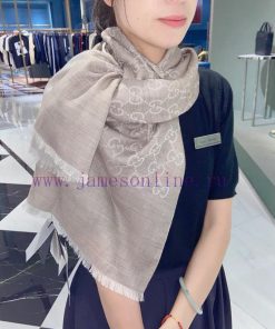 Gucci classic shawl GG letter double-sided long scarf G evergreen tree style, unisex and suily8j71un
