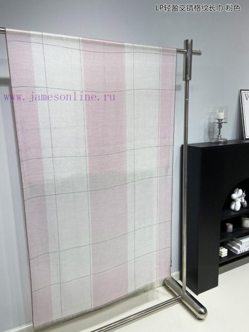 LP premium original single LP lightweight interlaced plaid long scarf ️ high cutting-edge pruds4yert - Image 4
