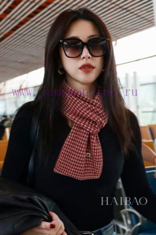 New Loro Piana Cattle LP Thousand Bird Grid Double layered Cross shaped Multi functional Scadpckrexa - Image 13