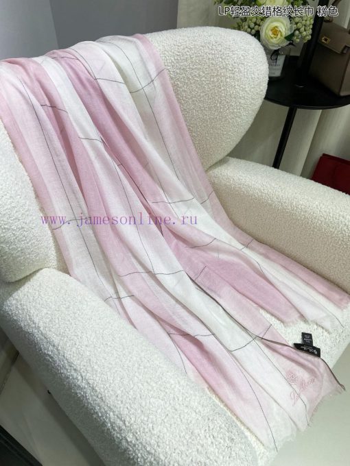 LP premium original single LP lightweight interlaced plaid long scarf ️ high cutting-edge pruds4yert - Image 21