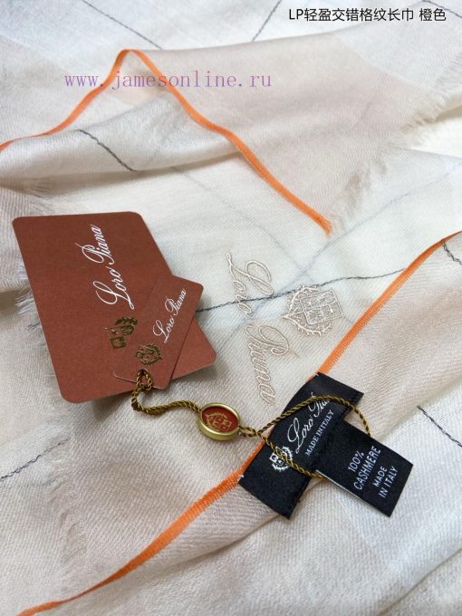 LP premium original single LP lightweight interlaced plaid long scarf ️ high cutting-edge prokjr4hss - Image 22