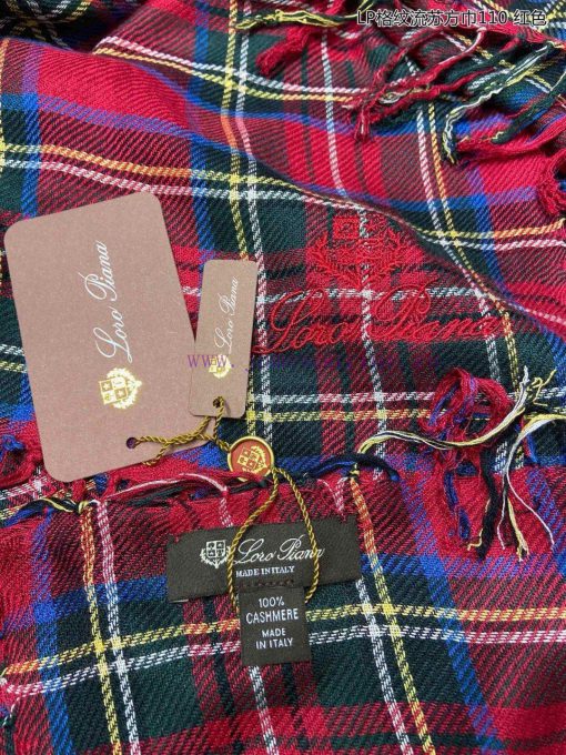 LP premium original single Christmas exclusive LP plaid fringe square scarf 110 ️ High end pg0vnqee3 - Image 22
