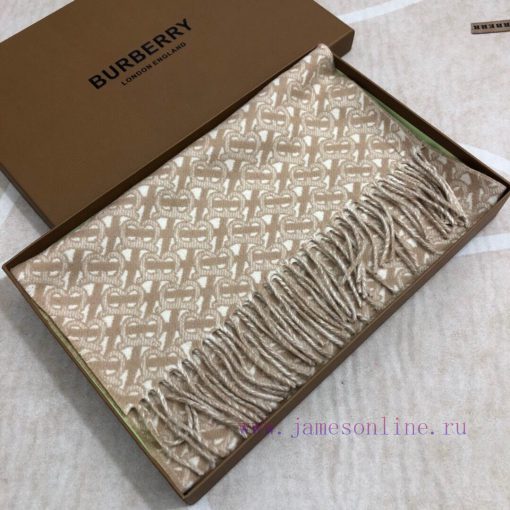 Burberry TB Series Cashmere Scarf, unisex, must-have, the most inferior quality, dear motherc9v9mih4 - Image 3