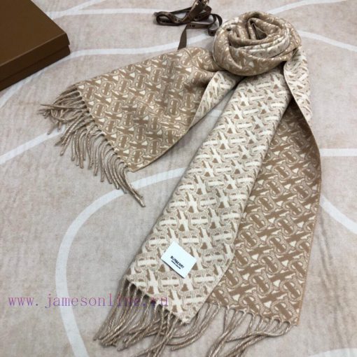 Burberry TB Series Cashmere Scarf, unisex, must-have, the most inferior quality, dear motherc9v9mih4 - Image 5