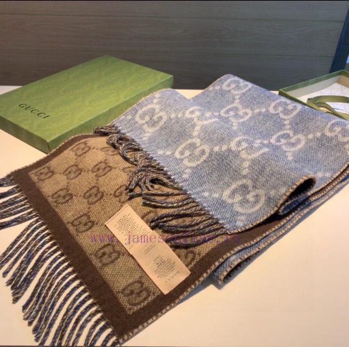 High quality unisex, Gucci's new scarf, this contrasting color is really beautiful. The text5vedm8x2 - Image 16