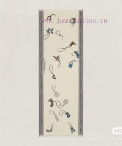H's very rare silk and cashmere long scarf is made by hand rolling the edges on both sides, 0tyadgc0