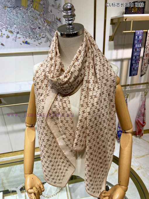 The new Celine CL logo long scarf is recommended for VI, so be sure to start quickly. High e8iy8hy9l - Image 16