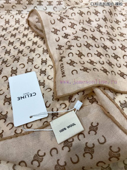 The new Celine CL logo long scarf is recommended for VI, so be sure to start quickly. High e8iy8hy9l - Image 19