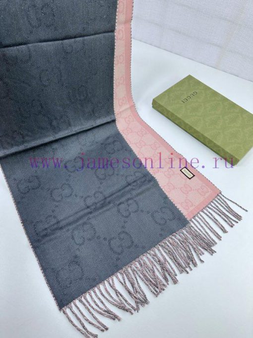 Hot selling three color spot double-sided jacquard Gucci Su scarf 194 * 34cm100% cotton woolgcppgeb6 - Image 14
