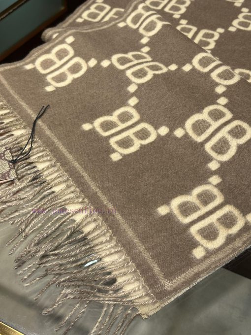 , limited edition customized Balenciaga and Gucci co branded shawl with soft and comfortables7jamvdk - Image 8