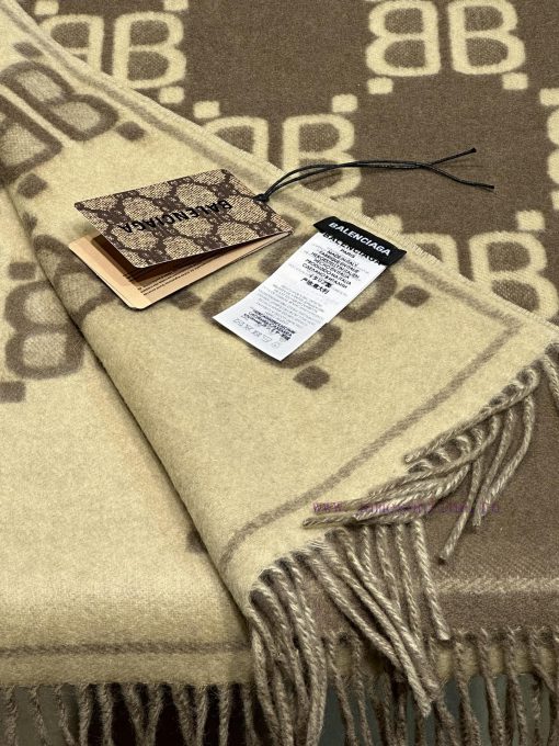 , limited edition customized Balenciaga and Gucci co branded shawl with soft and comfortables7jamvdk - Image 18