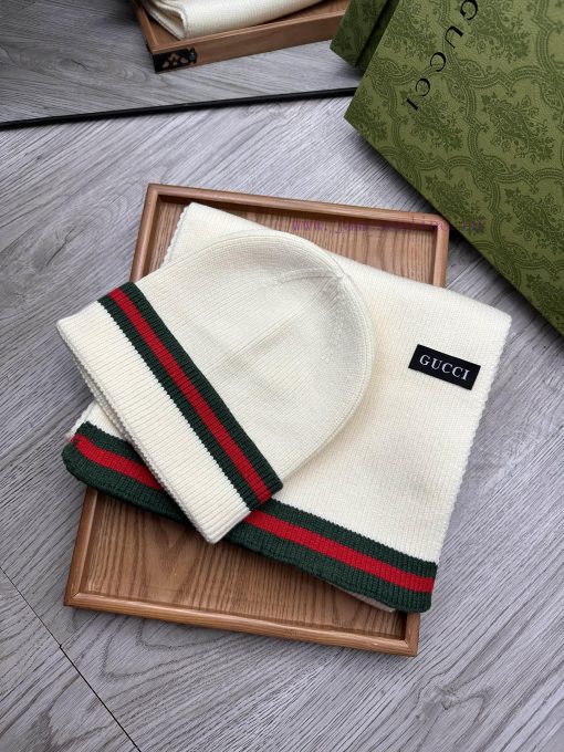 G Home Wool Set Hat Classic Set Hat Scarf Warm and Super Comfortable~Winter Sister's Age Redeoqaos5x - Image 12