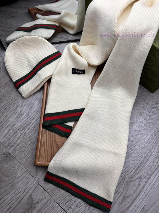 G Home Wool Set Hat Classic Set Hat Scarf Warm and Super Comfortable~Winter Sister's Age Redeoqaos5x - Image 17