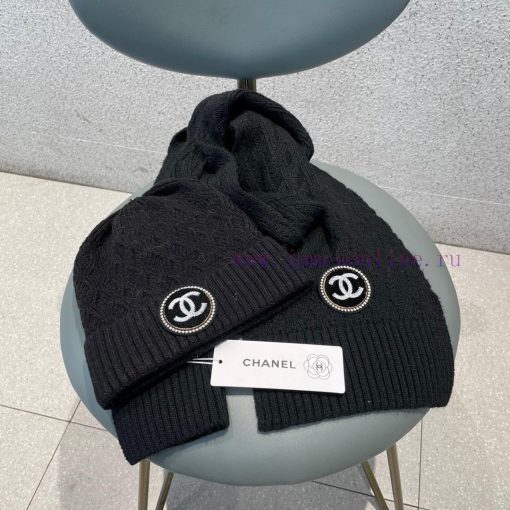 Chanel CHANEL official website's new classic set of hats, scarves, and hats are made of 70% 85rece74 - Image 17