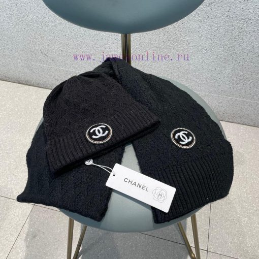 Chanel CHANEL official website's new classic set of hats, scarves, and hats are made of 70% 85rece74 - Image 18