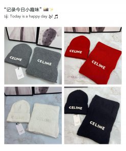 Ceilne Cashmere Set Hat Scarf Set ️ Warm and Super Comfortable~Winter Sister's Age Reducing 8cfhvk3h