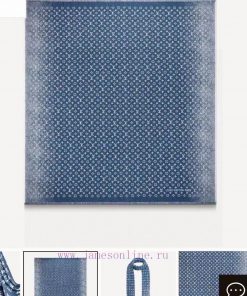 The Denim Gradient shawl presents a gradient effect, resembling the unique texture of belovesdv23x2z