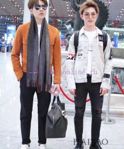 New L Louis Vuitton 2023 Overseas Latest Men's Scarf is Too Beautiful Cashmere Scarf~Shockind2zhm27m