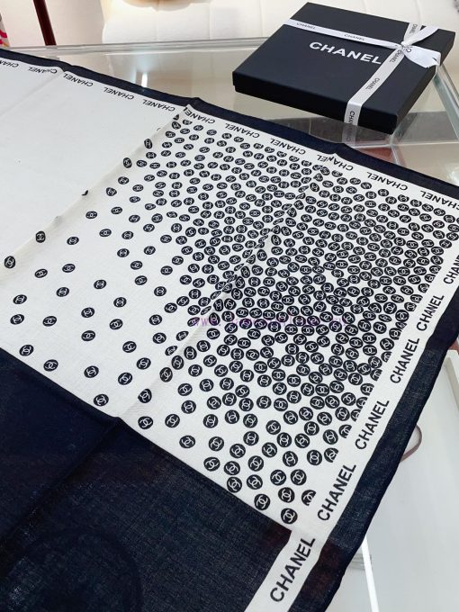 Double sided same color CHANEL mountain black and white color 90 double-sided same color pri2mcre59w - Image 5
