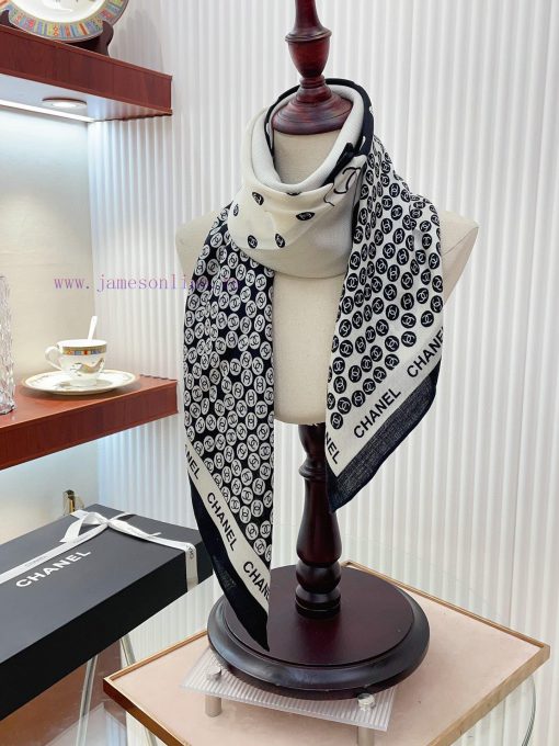 Double sided same color CHANEL mountain black and white color 90 double-sided same color pri2mcre59w - Image 8