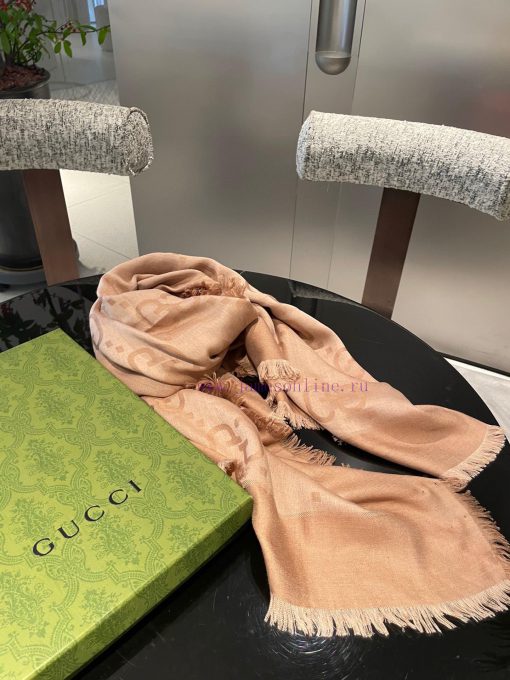 Gucci2023 scarf, top of the line original product new color GUCCI classic diagonal dual colovfepu3cr - Image 17