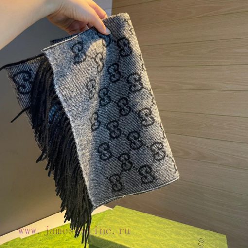 The latest double-sided dual-use scarf at the purchasing level, with the GG logo as Gucci's 2jl5hk7r - Image 12