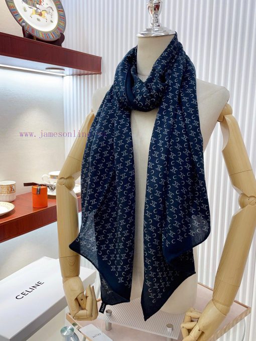 The Celine CL logo long scarf is recommended for VI, so be sure to start quickly. It is a hisa8thtp0 - Image 18